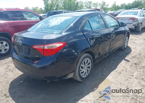 2017 Toyota Corolla Le from USA, damaged, VIN 5YFBURHE8HP591424